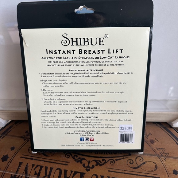 SHIBUE - instant breast lift - size D/DD - NWT - Picture 2 of 3